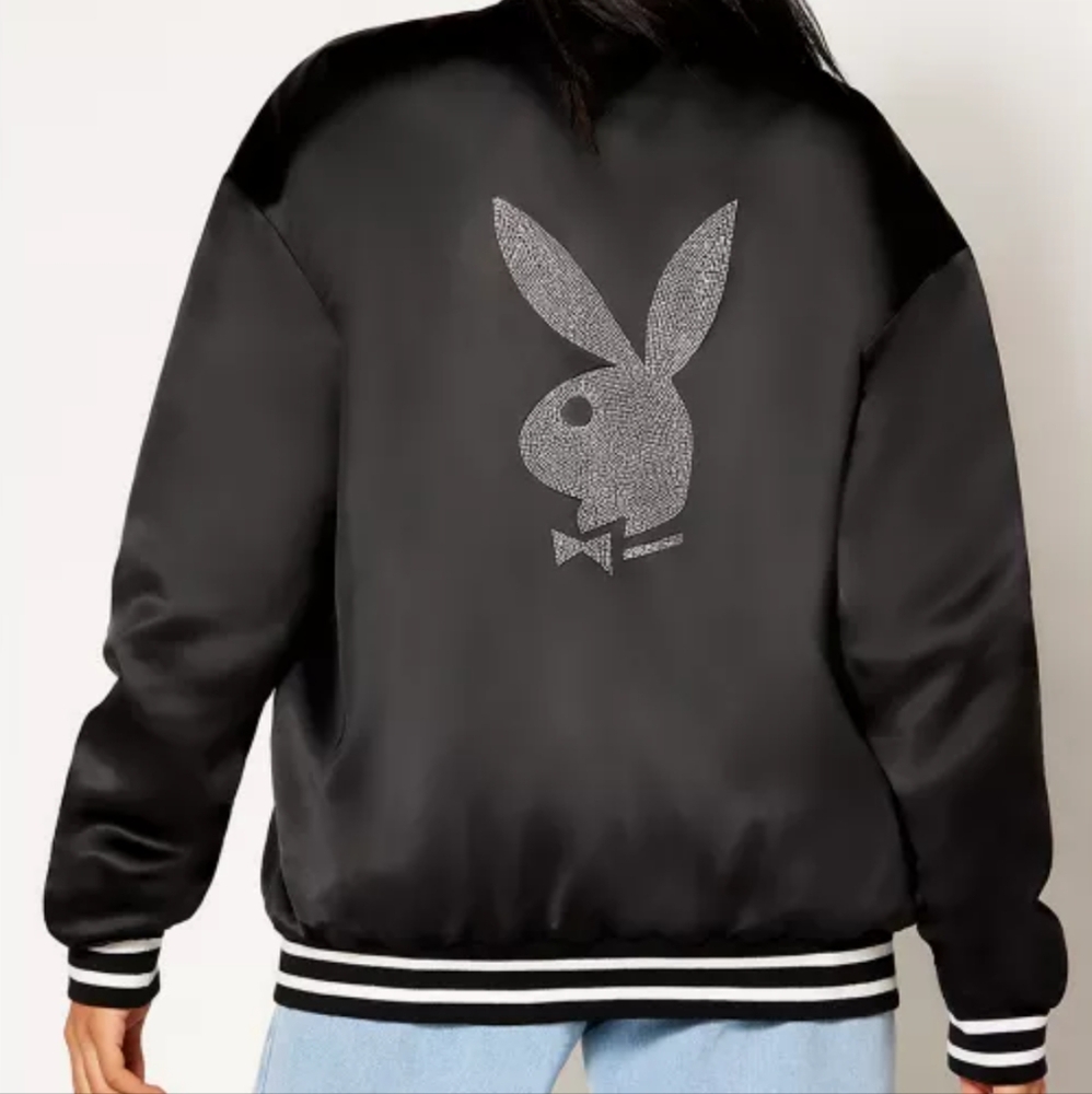 Playboy Bunny Bomber Jacket NWT